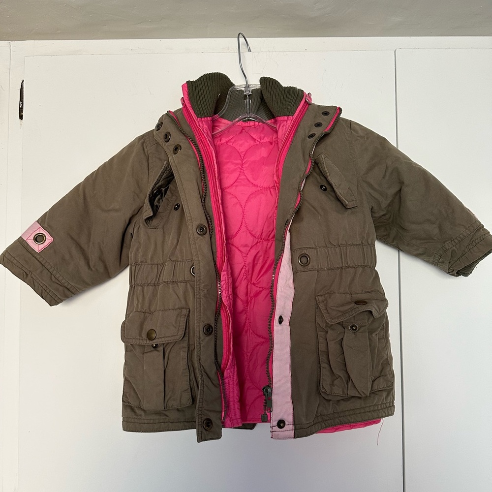 kids jacket. removable liner